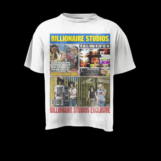 "BILLIONAIRES MAGAZINE" T-SHIRT